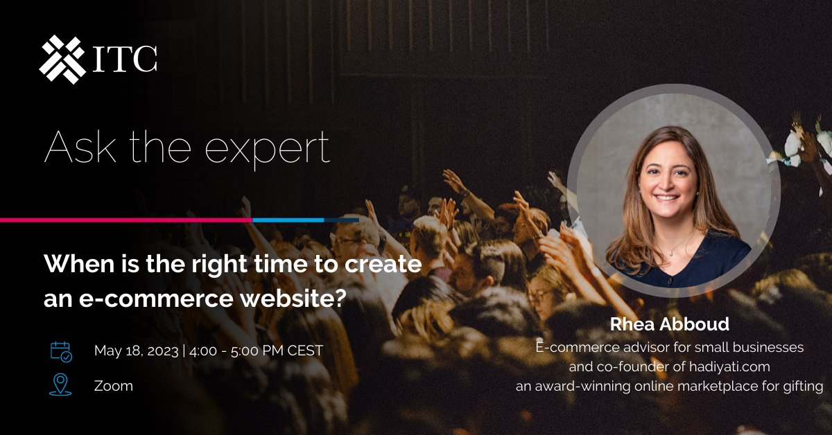 ITCnews's tweet photo. Are you looking to start an ๐ online business & create your own ๐ website?
Join our webinar to learn about the ideal timing to create an e-commerce website and discover the best practices for building and running it
โก๏ธhttps://t.co/qLDtPfMF9F | #ecomConnect https://t.co/IubXyHA8Rt