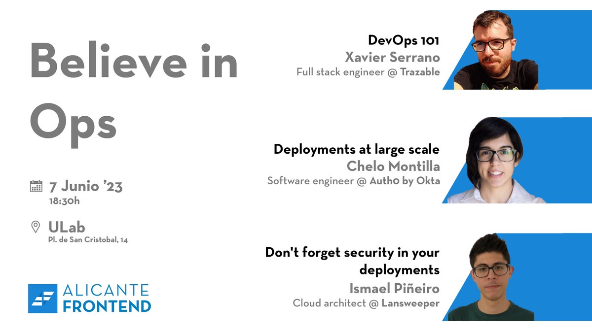 Alicante Frontend tweet media