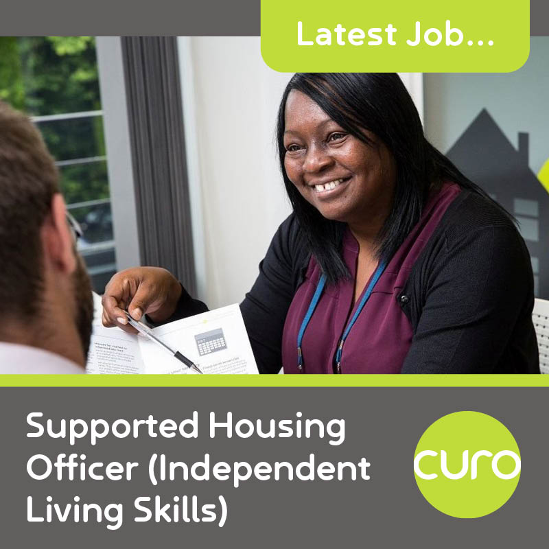 📣 #JOBVACANCY 📣

We are looking for a Supported Housing Officer who is able to build trusting relationships with Young People to help them feel safe and settled in their home.

To find out more, visit: curo-group.co.uk/work-for-us/

<a href="/Curo_Group/">Curo</a> <a href="/JCPinBRS_Bath/">JCP in Bristol and Bath</a> <a href="/JobsBath/">Jobs In Bath</a>