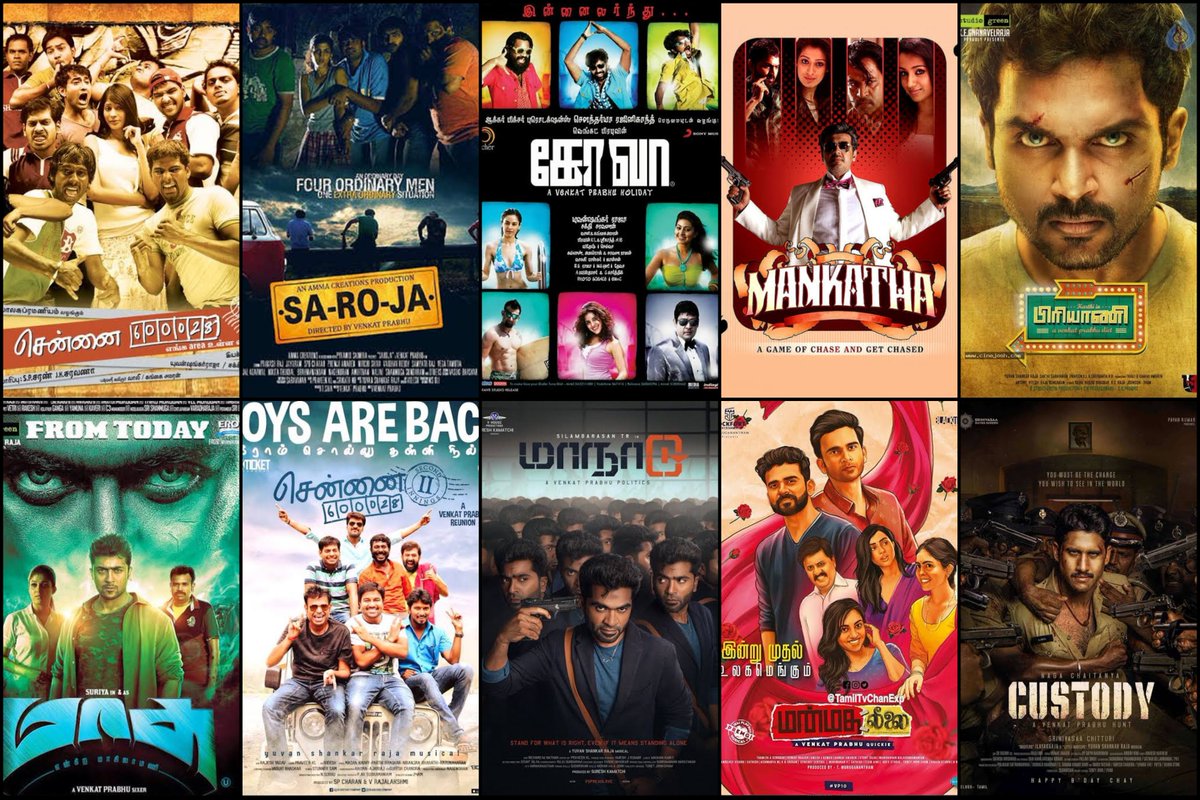 Your Favourite #VenkatPrabhu Film..??