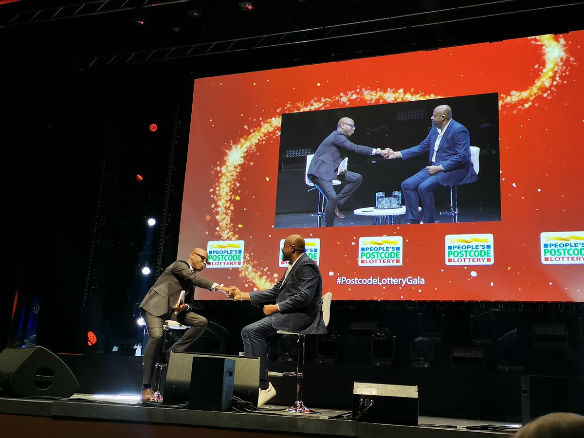 Great day for WPDI at the #PostcodeLotteryGala 2023 in Edinburgh! I had the honor of receiving an award on our behalf to support our trauma healing programs in Africa. Thanks for boosting our work to improve resilience in underprivileged communities!