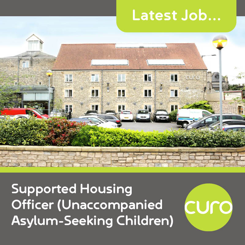 📣 #JOBALERT 📣

We are looking for someone to work closely with Unaccompanied Asylum-Seeking Children (17-21), on a 1-2-1 and in group settings, to help them adjust to ‘life in the UK.’

To find out more, visit: curo-group.co.uk/work-for-us/

<a href="/Curo_Group/">Curo</a> <a href="/JCPinBRS_Bath/">JCP in Bristol and Bath</a> <a href="/JobsBath/">Jobs In Bath</a>
