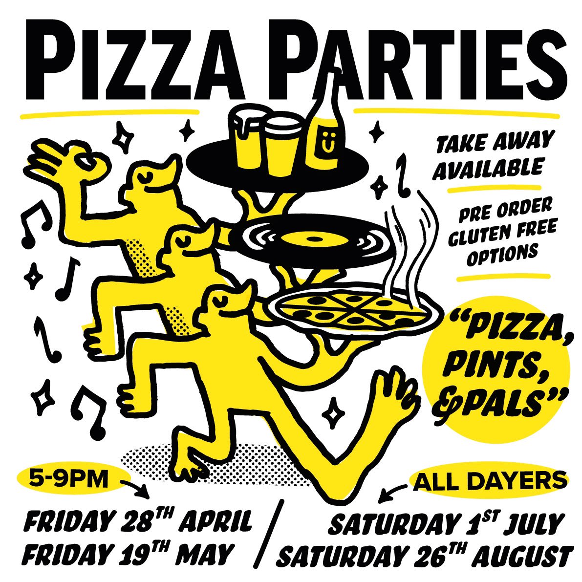 SUP folks! Pizza Party this Friday 🍕❤️🍺  looking forward to another pizza filled evening 🍕👌🍺