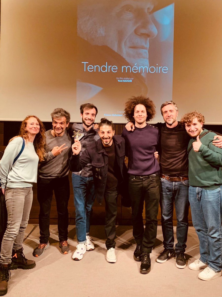 11e_District's tweet photo. Très fiers d’avoir co-produit avec PROD8 le documentaire de YONI NAHUM « Tendre Mémoire » qui vient d'obtenir le prix Scam de l’Oeuvre institutionnelle 2023

Mille Bravos à Yoni et à toute l'équipe !

👉 https://t.co/04l4b5IiXC

#Prix #Film #LaScam https://t.co/wSlOfuJjWc