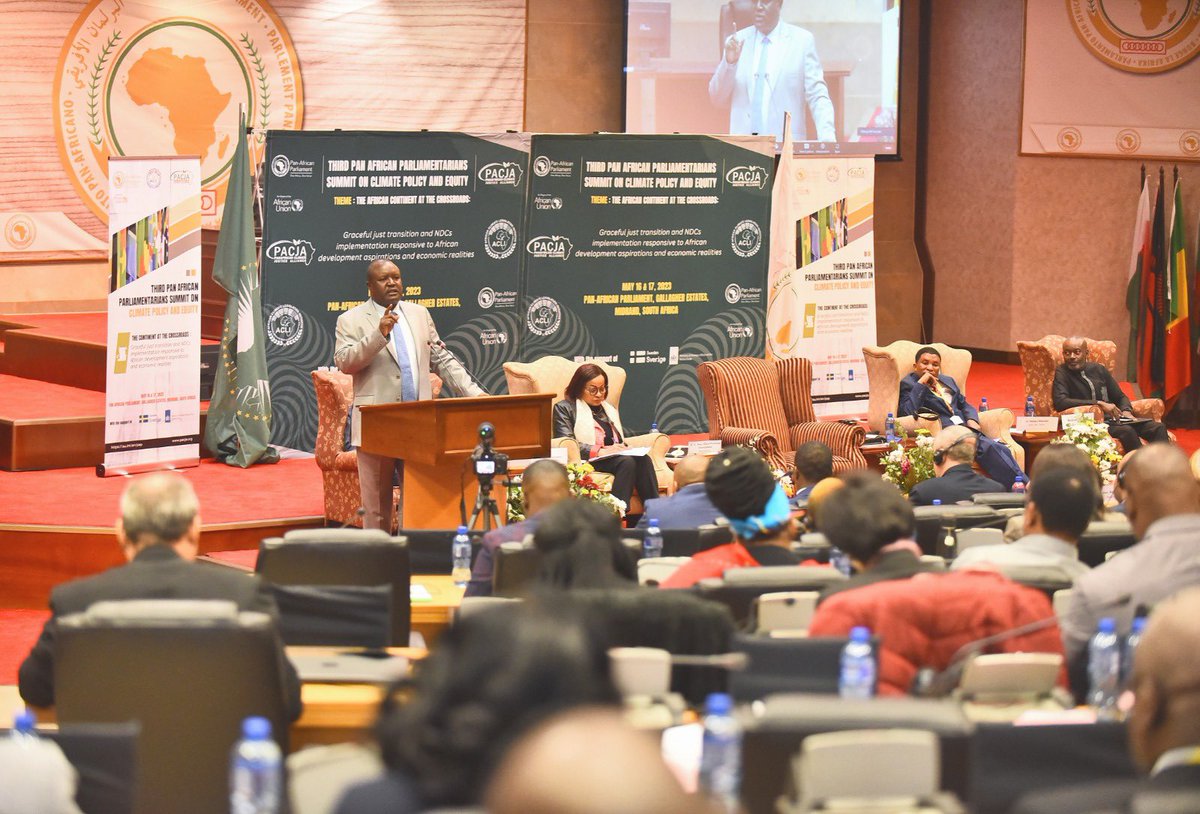 AfrikParliament's tweet image. ‘We need a clear utilisation of the PAP motto ‘One Africa, One Voice’ as Africans come together and figure out how we can go beyond the terminology through dedication and tangible results on #PAPClimateEquity
@PAPPresident @_AfricanUnion