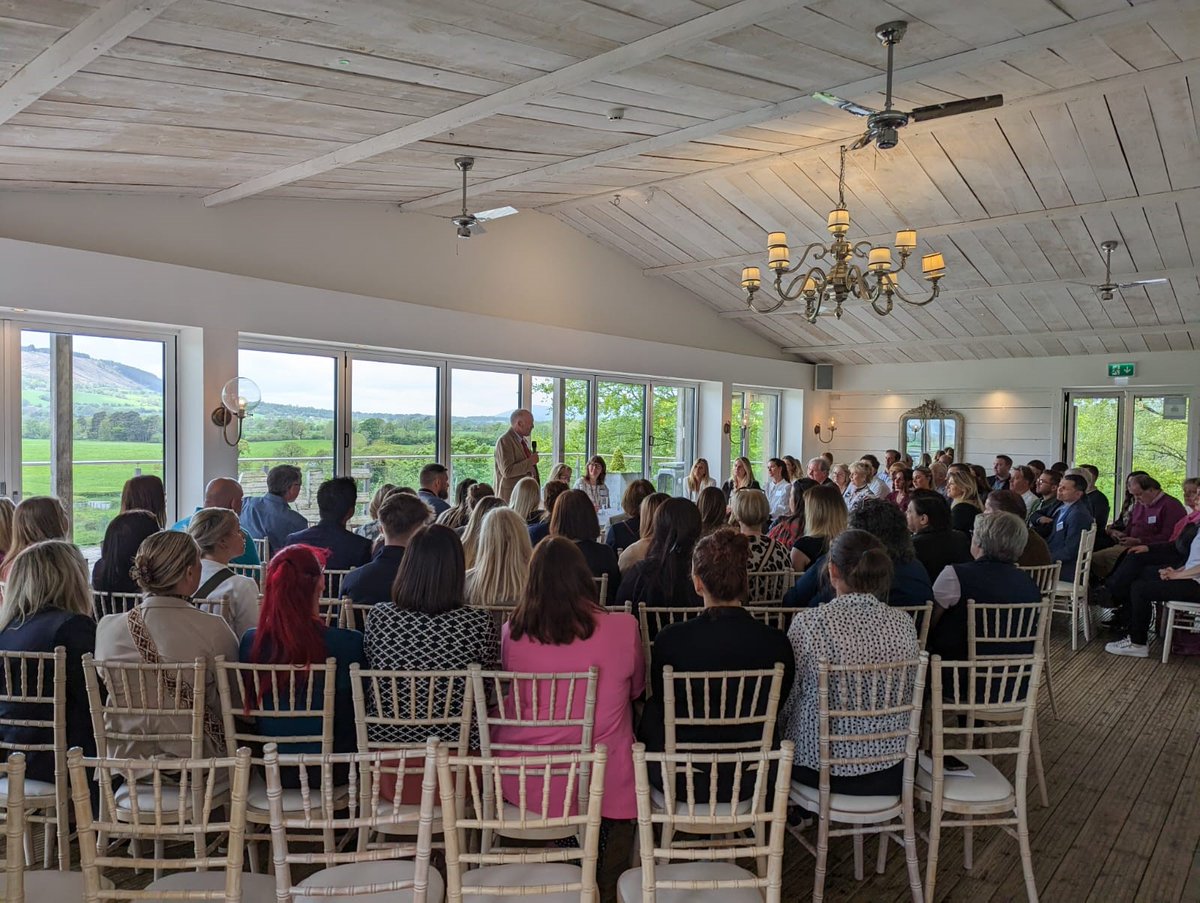 BusinessRibbleV's tweet photo. Great turnout for The Ribble Valley Tourism Association gathering this morning! What a way to celebrate some success stories and shine some light on the people who make Ribble Valley such a great destination. Thank you to Harrison Drury Solicitors for sponsoring. https://t.co/xbS7d8SAv4