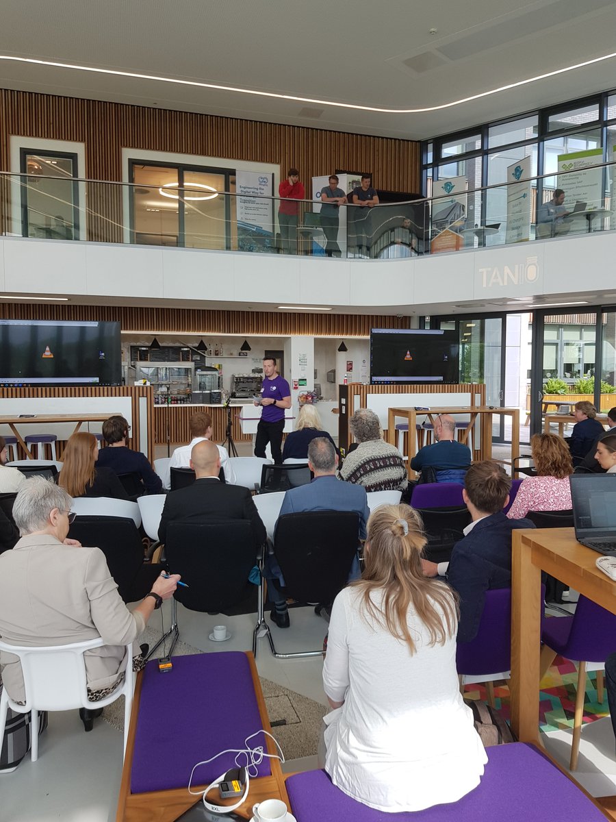 At <a href="/M_SParc/">M-SParc</a> for #Egni23. Great to hear from speakers across north Wales on reaching #NetZero