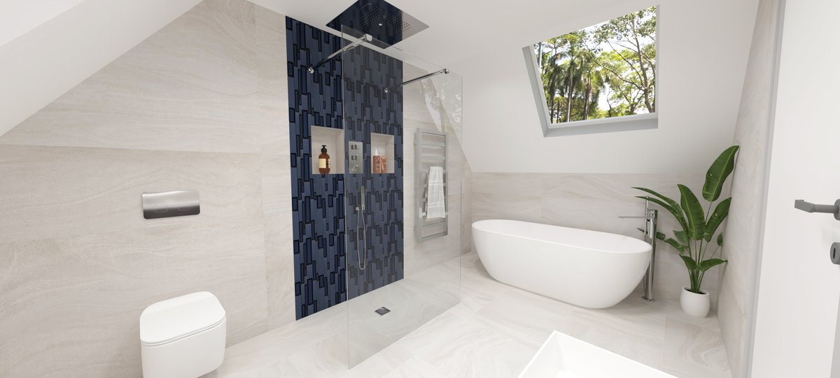 ECorbettDesign's tweet photo. Working with Porcelanosa to redesign all bathrooms in an Edinburgh based home.  

The designs requested from the client were each room to be a different theme.

The following images were created using DOMUS 3D.  

#design #bathroomdesign #porcelanosa #interiordesign #DOMUS3D https://t.co/0oIbdTOZhE