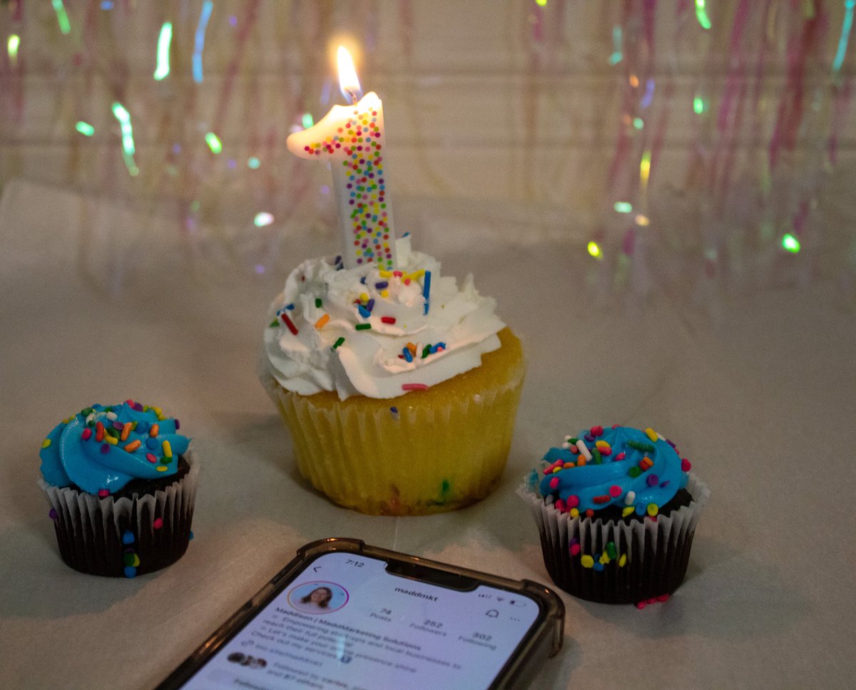 maddmkt22's tweet photo. Some say celebrating one year will discredit my business…BUT, I think it’s important to celebrate each step along this journey. 

Tell me what you think in the comments. https://t.co/YMSnBL7kDF