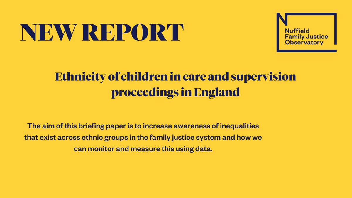 Nuffield Family Justice Observatory tweet media
