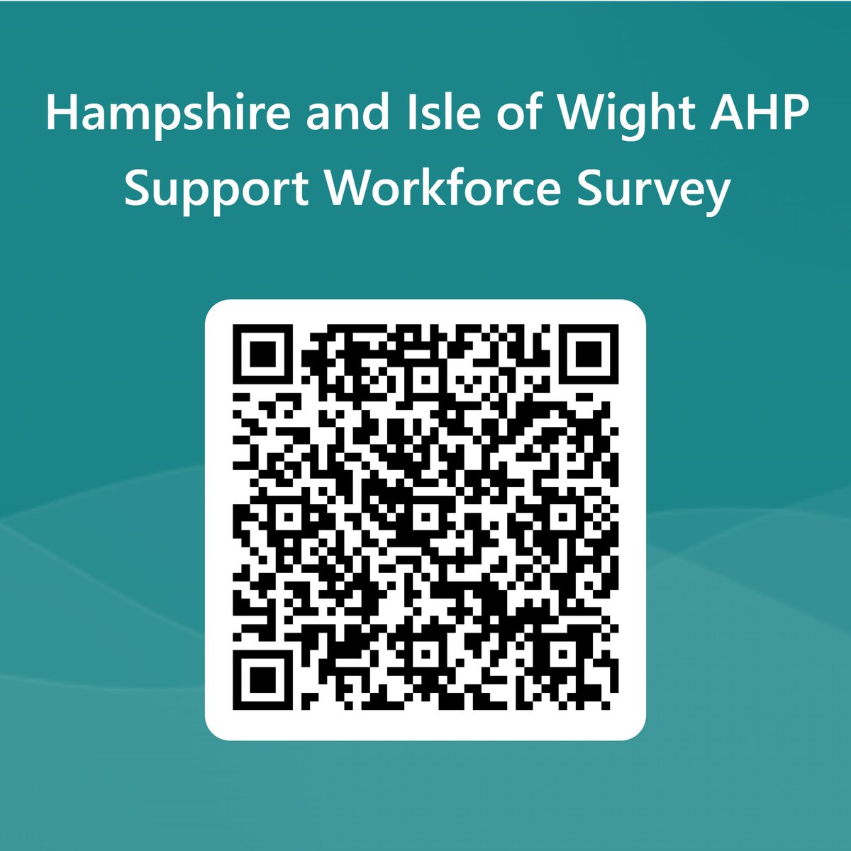 🔈AHP Support Worker roles are essential &amp; SWs should be valued &amp; have opportunity to develop. We are asking ALL AHP SWs across HIOW to PLEASE complete this survey &amp; help us work towards better consistency, equity &amp; a highly skilled &amp; satisfied workforce! forms.office.com/e/3B8XRhWpS6
