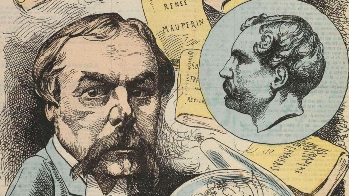 Histoire_image's tweet photo. L'#écrivain Edmond de #Goncourt est né #CeJourla #26mai #1822. Les frères Jules et Edmond Goncourt sont des figures centrales du milieu #littéraire du #XIXe. #Gill caricature Edmond alors que Jules en médaillon est décédé.
https://t.co/3cJIl2URLC https://t.co/cLupcHRwP7