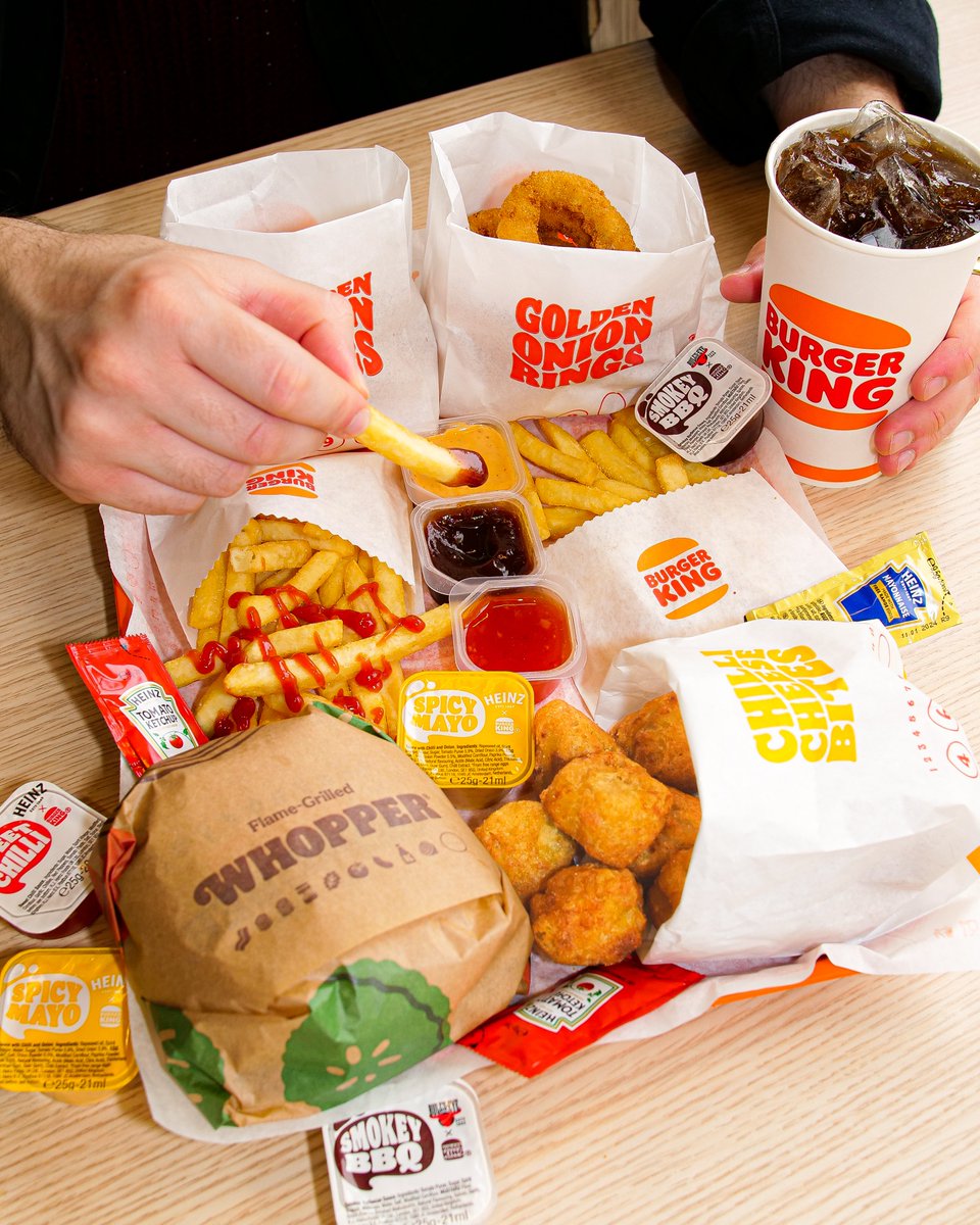 Burger King on Twitter "POV You’ve got all the dips. Which one are