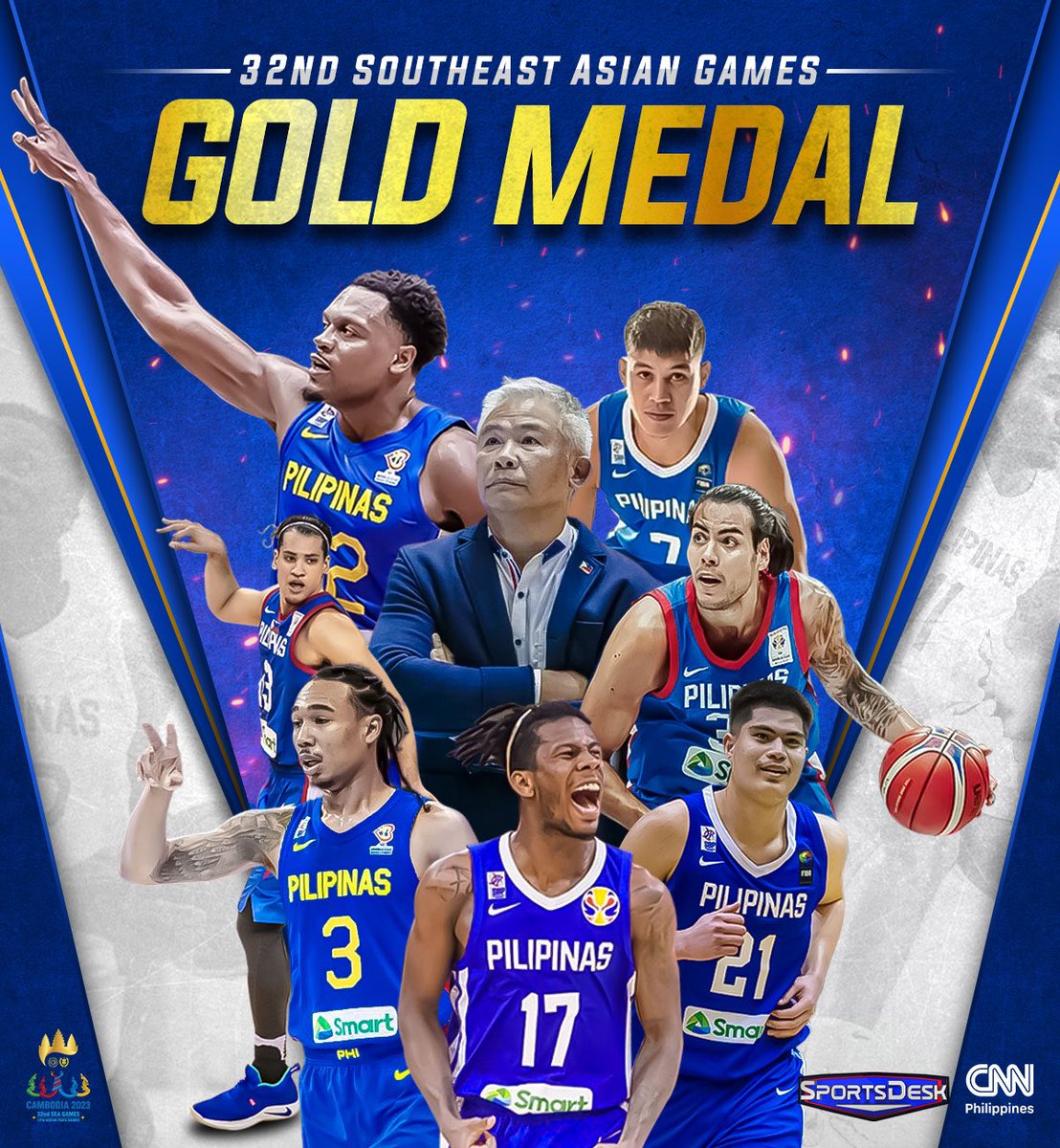 Congratulations to our Gilas Pilipinas! Mabuhay! 🇵🇭🥇 #PUSO #BackonTop🥇 Its’s not how you start the race, but how you run it and finish it! #Believe #HaveFaith