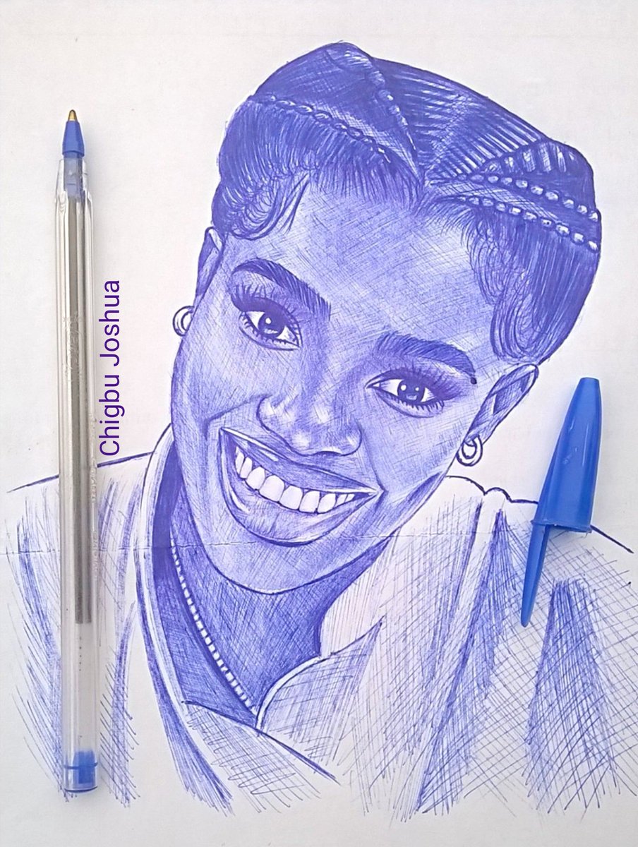 Chigbu__Joshua's tweet photo. I drew Hilda Baci
The Record Breaker
Congratulations to Her
.
.
Hilda Bassey record broken Guinness World Record Frames Nini Mama G Ademola Adeleke #PrayForBnxn Seun Christ Jesus Na Money Omah Amaka Rivers State Mr. Peter Obi Akwa Ibom https://t.co/PLx8VlV8cY