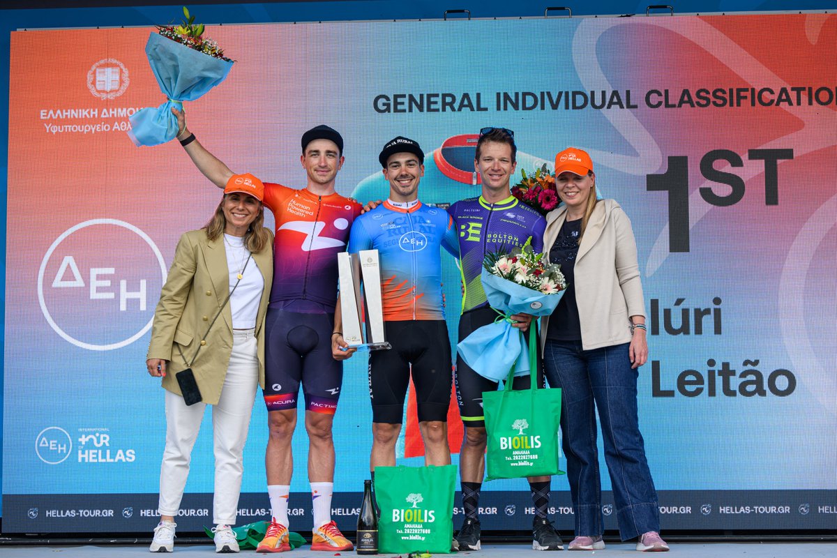 tourofhellas's tweet photo. Διθυραμβικά είναι τα σχόλια που δέχεται η Οργανωτική Επιτροπή Cycling Greece από τις αποστολές των ομάδων που συμμετείχαν στον ΔΕΗ @tourofhellas 2023!

Μιλάνε για τη διοργάνωση οι επικεφαλής των κατατάξεων,

🎙️ @ileitaoooo, της @CajaRural_RGA 
🎙️  Stanisław Aniołkowski της @hphcycling 
🎙️ Ανδρέας Μιλτιάδης, Εθνική ομάδα Κύπρου
🎙️ Logan Currie της @BlackSpokeNZ 
🎙️ το μέλος της Εθνικής ομάδας της Ελλάδας / @EOPCycling, @Periklis_ilias 
🎙️ και ο Υφυπουργός Αθλητισμού, @l_avgenakis.

👉 https://t.co/mCt4Ne4cGd

#TourofHellas #ToH 🚴☀️🇬🇷