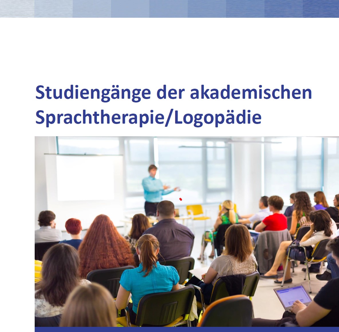 Für Studieninteressierte: Die überarbeitete dbs-Broschüre 'Studiengänge der akademischen Sprachtherapie/Logopädie' steht auf der dbs-Homepage zum Download zur Verfügung: 
dbs-ev.de/hochschule/stu…