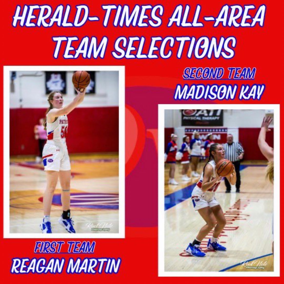 SpencerOwenCSC's tweet photo. Congrats Reagan and Madison!!! 🏀 https://t.co/cCqkILDpo5