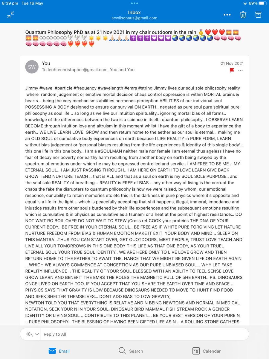 SCWilsonAus's tweet image. #RandomFind.. a blast from the past turned up randomly today; intriguing reading, an essay I wrote - stat - on gut instinct dated 21Nov21 #QuantumPhilosophy #n #N  💡 #Think #Peace 🕊 I wonder if I will ever get to publish it or argue my case in order to do exactly that #NeuroSci