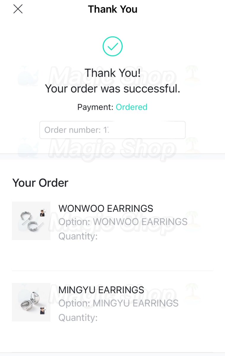 DreamNight_GO's tweet photo. Order secured✅
1st PO Joshua
2nd PO Wonwoo Mingyu

Extra slot available for Wonwoo and Mingyu❗️
💰 RM 122
⚠️ Exclude EMS + local postage

#pasarseventeen #pasarsvt #pasarseventeenmy #pasarsvtmy https://t.co/0c2MwY0DNP