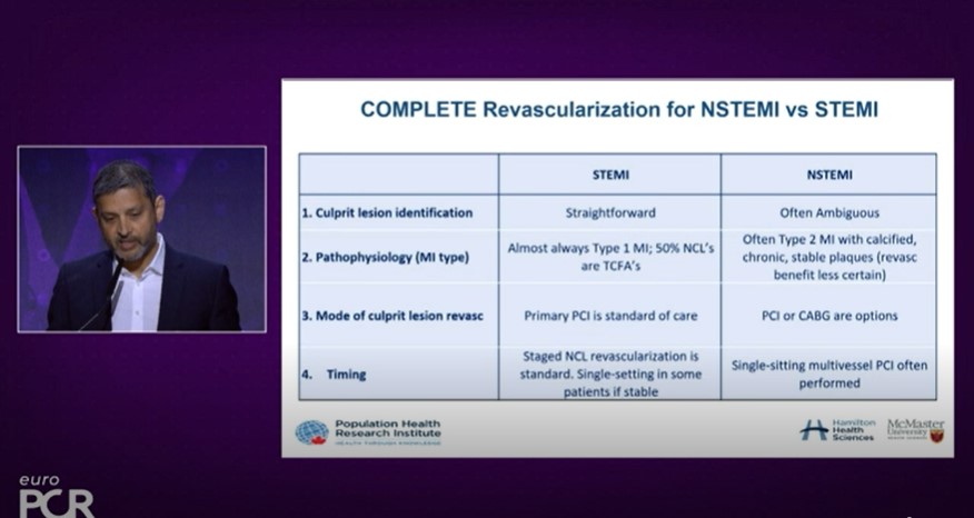 Zill_cardio's tweet image. #EuroPCR

🔶️Complete Revascurization for NSTEMI 🆚️ STEMI

🔶️What are the Fundamental differences⁉️

#MVD #CompleteREVASC 
@PCRonline #CardioTwitter