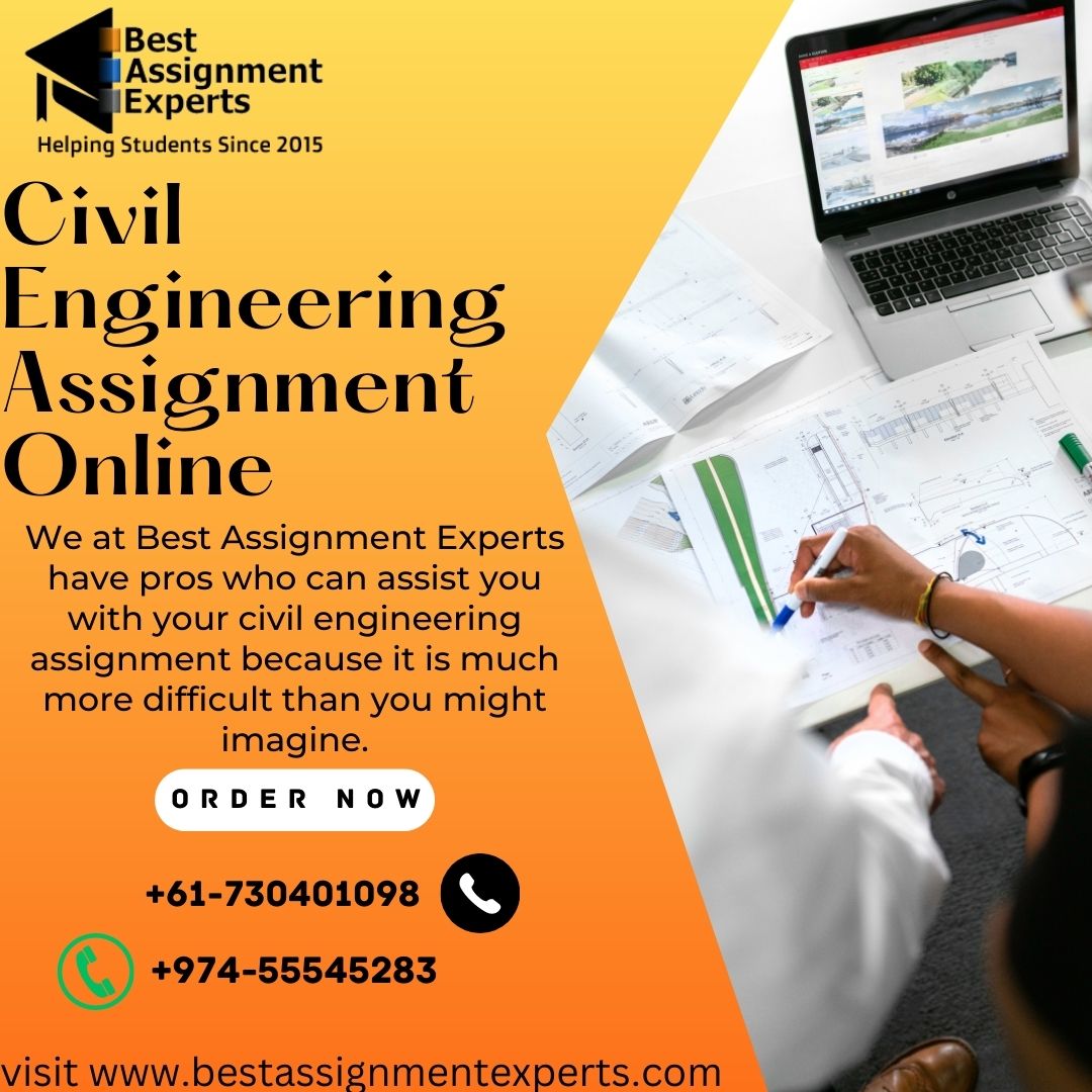 Rileys2214Smith's tweet image. Civil engineering assignment assistance stems from the fact that jobs in this sector are much more challenging than you might anticipate. if you need assistance with a civil engineering assignment,  contact best assignment experts.#civilengineeringassignmenthelp