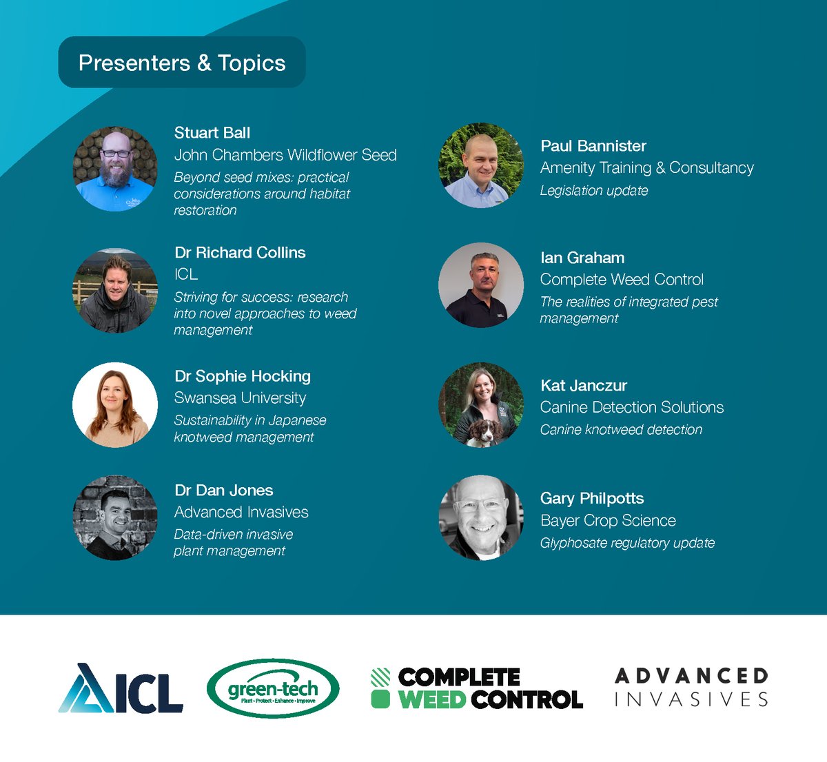 ICL_Turf's tweet photo. Don't miss out on Invasives Science Live!
Join ICL, Green-tech, Advanced Invasives & Complete Weed Control for free and learn from industry leaders.
Register now at https://t.co/AZoTsM6hWb. Limited spaces available.
#InvasiveWeedControl https://t.co/DMzItO8YLc