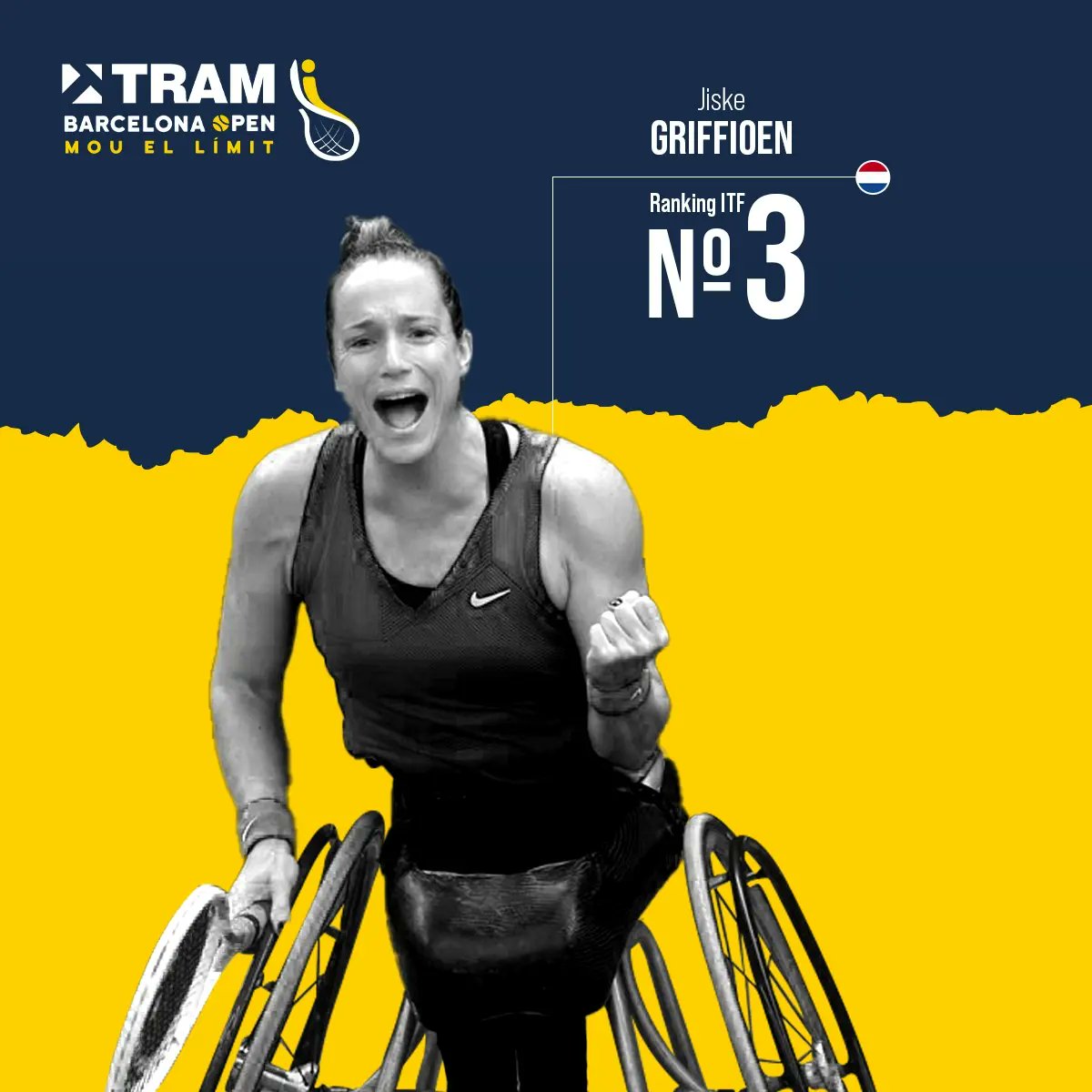TRAMBcnOpen's tweet photo. Y como no podía ser de otra manera, en el cuadro femenino contaremos con...
#1 Diede de Groot (NED)
#2 Yui Kamiji (JPN)
#3 Jiske Griffioen (NED)
#33 Lola Ochoa (ESP)
#mouellimit #CruyffLegacy #ITF1 #trambcnopen
@FundacionCruyff
@TRAM_Barcelona
@RCPoloBarcelona https://t.co/XFQr881KDS