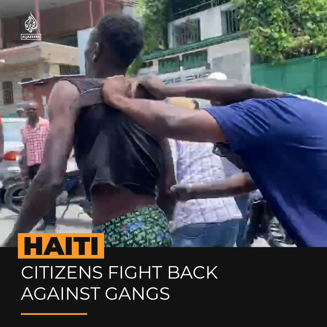Video: Haitians take the fight against gangs into their own hands