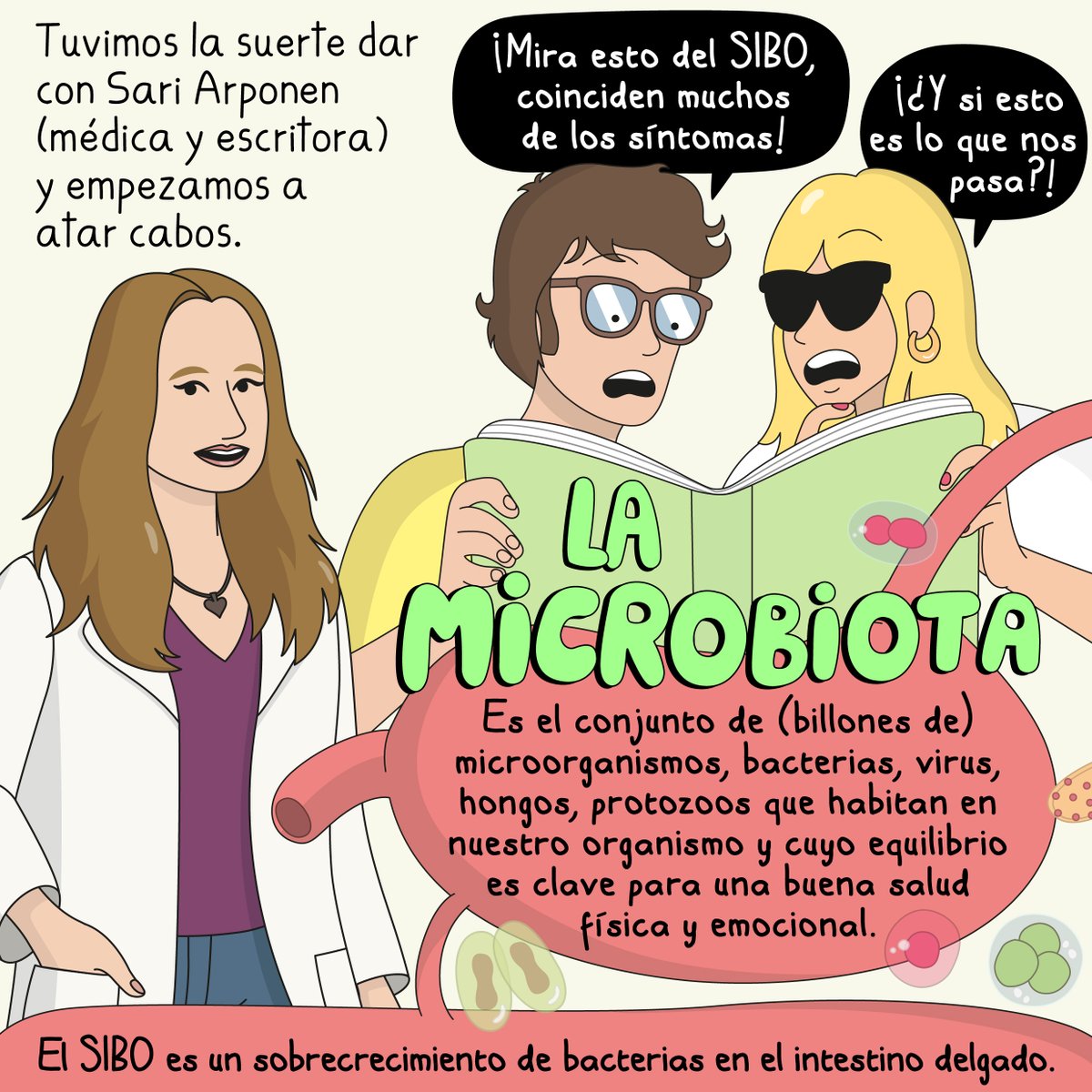 La <a href="/drasariarponen/">Dra Sari Arponen</a> nos ha explicado un poco esto de las enfermedades digestivas 🧵👇 1/3