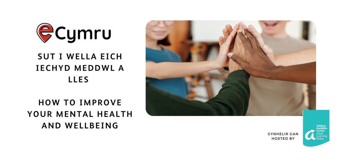 northwalesha's tweet photo. We’re working in partnership with other Social Landlords to offer opportunities to attend e-learning activities with @ecymru_ Upcoming opportunities include ‘How to improve your mental health and wellbeing’ More information and registration here https://t.co/YBgDzic2c8 https://t.co/xmM4nJMfdN