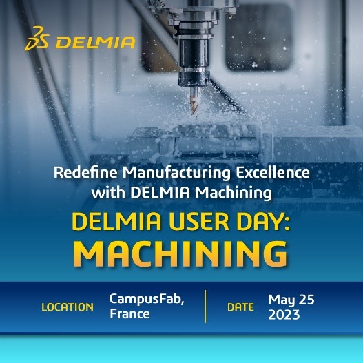 PostSpitzer's tweet image. 📣 Meet my colleagues at the #DELMIA Machining User Day to discover the groundbreaking NC Knowledge Manager role! 🔩 Can't make it to our event in person? No problem! Tune in to our live stream on May 25 as from 1 P.M (UTC+2) 👉go.3ds.com/RlJ

#machining