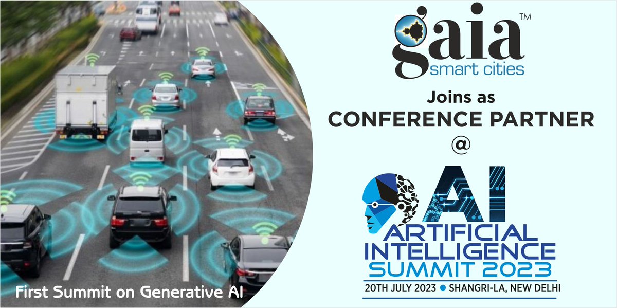 Bharat Exhibitions is pleased to announce Gaia Smart Cities Solutions Private Limited as #CONFERENCEPARTNER at the upcoming #artificialintelligencesummit2023 on July 20, 2023, at Hotel Shangri La, New Delhi.
#AI #SUMMIT #NEWDELHI #ml #technology