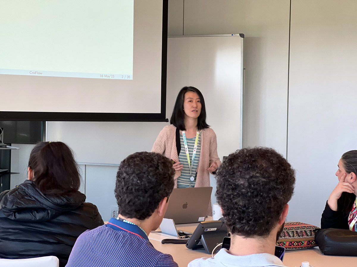 IMDEA Software (@imdea_software) on Twitter photo 🔵 <a href="/violetpun/">Violet Ka I Pun</a>, from @hvl_no, presents the preliminary results of the CROFLOW project, focused on decision making to optimize workflows. The goal is to automate these processes and make them less manual and more efficient.
#imdeasoftware 🔵 <a href="/violetpun/">Violet Ka I Pun</a>, from @hvl_no, presents the preliminary results of the CROFLOW project, focused on decision making to optimize workflows. The goal is to automate these processes and make them less manual and more efficient.
#imdeasoftware