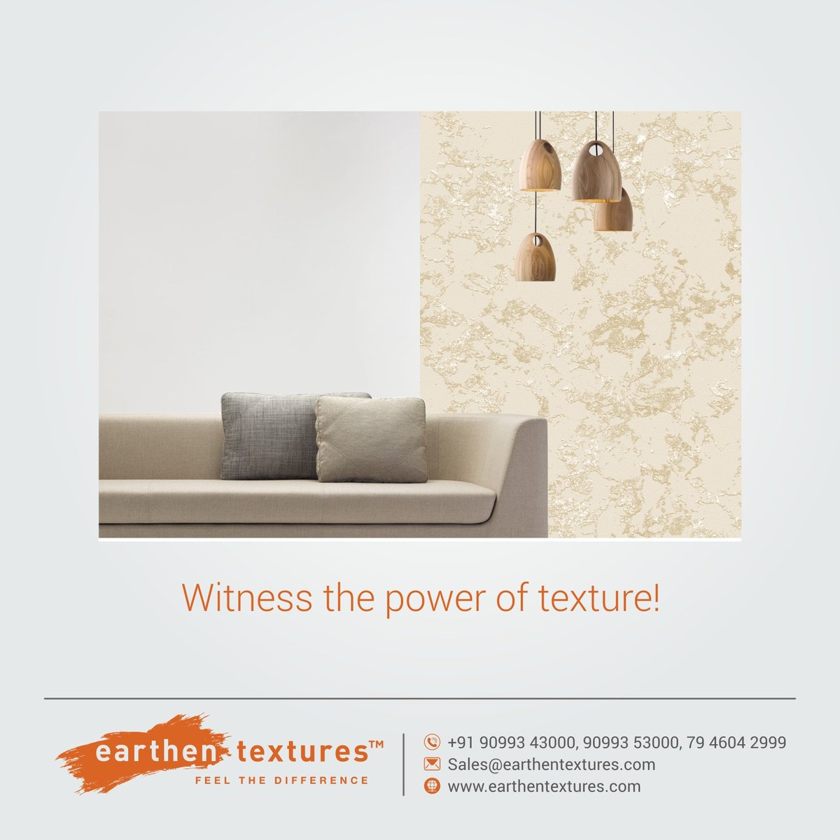 EarthenTextures's tweet image. From dull to dynamic, we've got the perfect solution to enhance your walls. Tap twice if you love the afterlook!
 For more details reach us on:
 +91 90993 53000
 +91 79-460 42999
 earthentextures.com

#walltexture #wallfinishing #homedecor #hometextue #walldecor #homemakeover