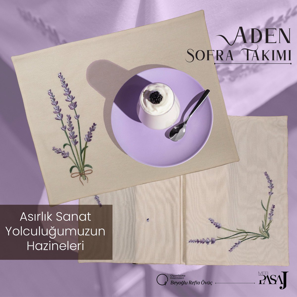 meb_pasaj's tweet photo. Şık tasarımlar sofranızda tek tıkla MEBPasaj’da…                                #sofratakımı #suple #masaörtüsü #meb #hayatboyuöğrenme #pttavm https://t.co/Xbp39rN31E