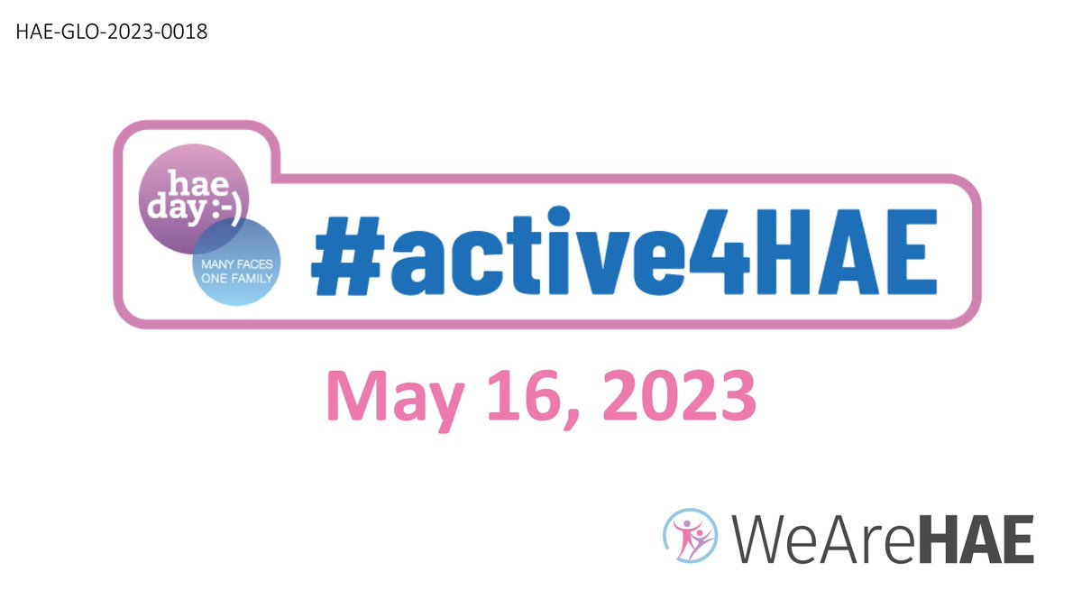 PharmingGroupNV's tweet photo. Pharming is proud to celebrate hae day:-) 2023. Organized by HAE International (HAEi), the annual hae day aims to raise awareness of hereditary angioedema (HAE) around the world. For more information and details of how you can take part, go to: https://t.co/9u75B5Rl9C #haeday https://t.co/fYPAOTdPmR