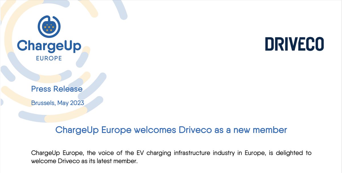 ChargeUp Europe tweet media