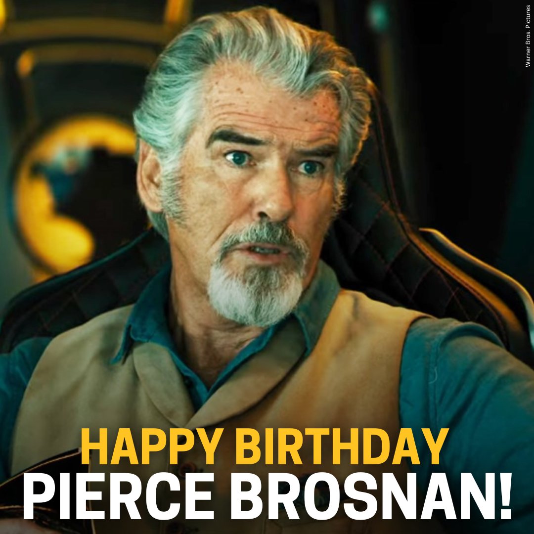 Happy 70th Birthday to Pierce Brosnan! 