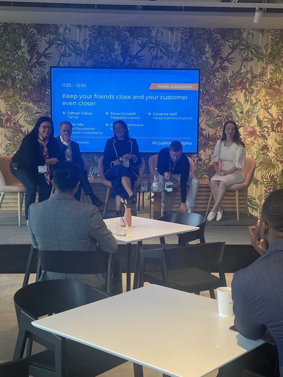 moyle_l's tweet photo. #CustomerAlpha stage - keeping friends close &amp; your #customers even closer. Where ⁦@tiktok_uk⁩ meets #fintech &amp; the #customerexperience reigns supreme. #personlisation #trust . A lot for financial services to learn! ⁦@FintechTalents⁩ ⁦@CruzTECHTalents⁩ https://t.co/3ltRogalEq