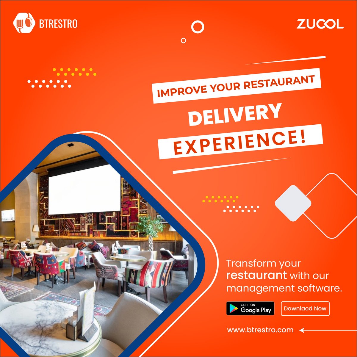 btrestro2023's tweet photo. 🍽️ BTRESTRO: 📊 Manage inventories, 🍳 streamline kitchen operations, 🪑 organize table reservations, ✨ handle reception tasks, 💰 optimize collection management. 🚀 #RestaurantSoftware #EfficiencyBoost #InventoryManagement #TableReservations #StreamlineOperations https://t.co/tgS63mlWD5