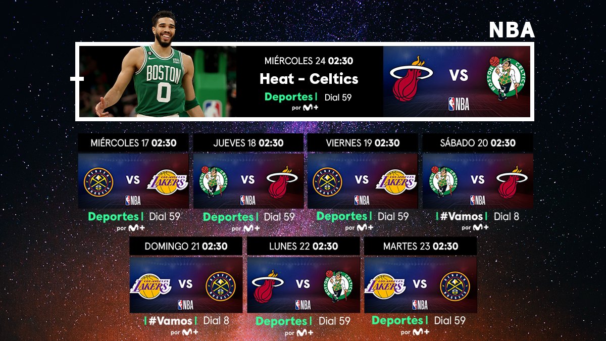 NBA, te queremos. Finales de Conferencia❤️ Canales/horarios: movistarplus.es/nba/horarios #TiempoDePlayoffs