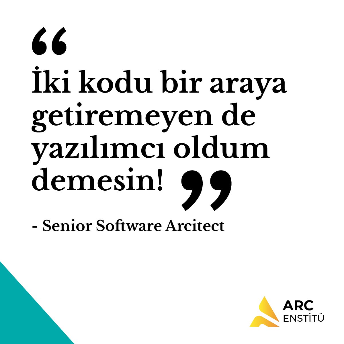 arcenstitu's tweet photo. Eğer Python ile kodlama öğrenirseniz, gelecekte size bir yer açabiliriz.

Programlama Dillerinde Kariyerinizin Yarını ARC Enstitü'de!🚀

#pythonprogramming #yazılım #yazılımcı #kariyer https://t.co/kTpZcxI4L6