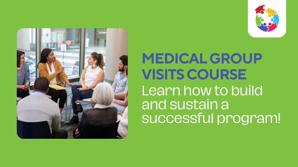 UMassCIPC's tweet photo. Want to learn how to guide patients using safe and effective integrative techniques like meditation, movement, and acupressure? Join this 12-week online course to learn more about Medical Group Visits (MGVs) and the research supporting them. https://t.co/6vLKLkn1k3 https://t.co/XFucaNCs69
