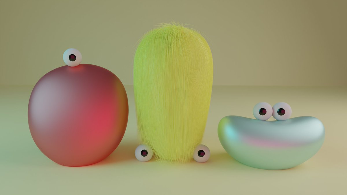 Artistinconnu's tweet photo. J'ai fait ca ! Les Gispy beans
#Blender #3D #Modélisation #Art3D #Design3D #Projet3D #Render #DigitalArt #Creative https://t.co/6UYviQcHkU