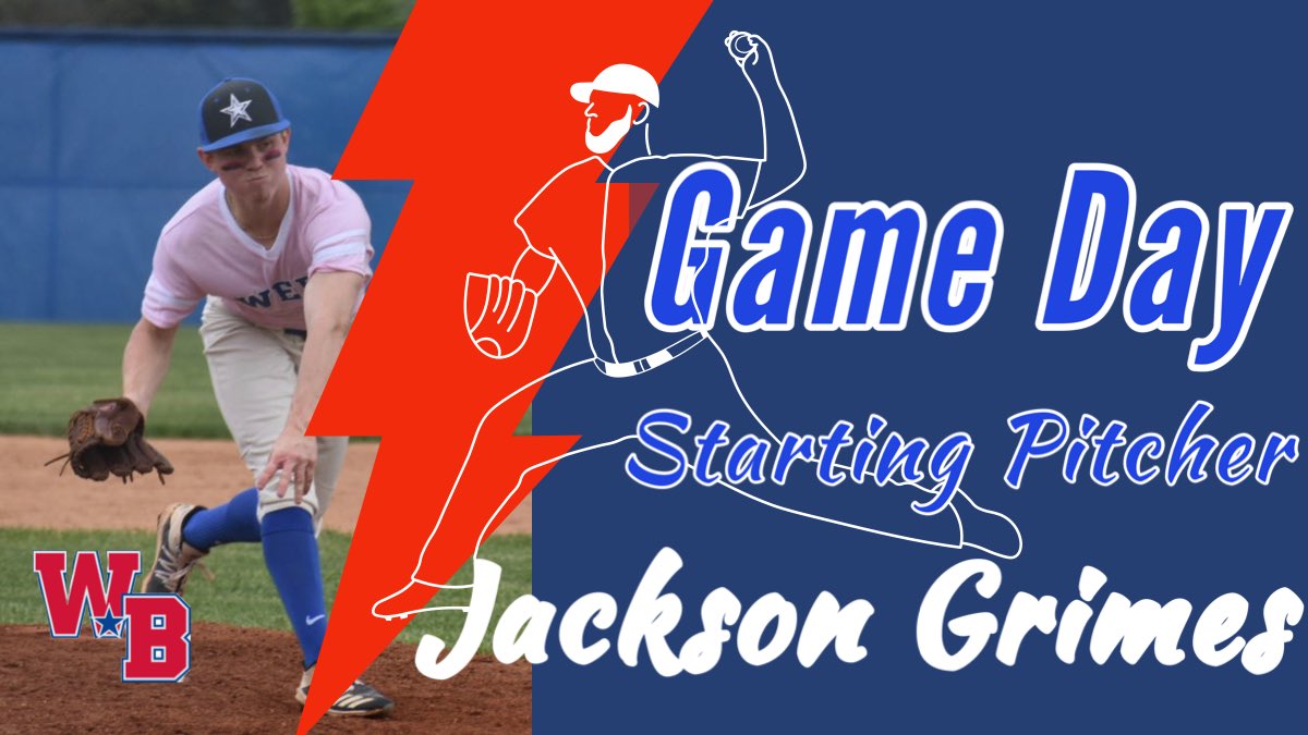 Webo_Baseball1's tweet photo. Grimes will have the ball tonight. He’s had a heck of a junior campaign - looking for him to throw everyone on his back again this evening against the Mounties. 5:30 p.m. start at Webo. https://t.co/kk9rKqLSkp