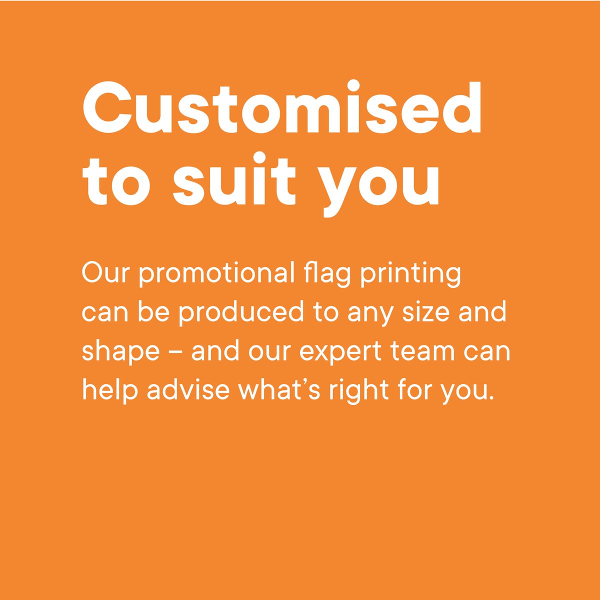 PrintAndCutLtd's tweet image. CUSTOMISED TO SUIT YOU
Our promotional flag printing can be produced to any size and shape – and our expert team can help advise what’s right for you.
#promotion #flag #printedflags #fabricprint #promotionalprint #lampostbanner #advertising #advertisingflags #advertisingflag