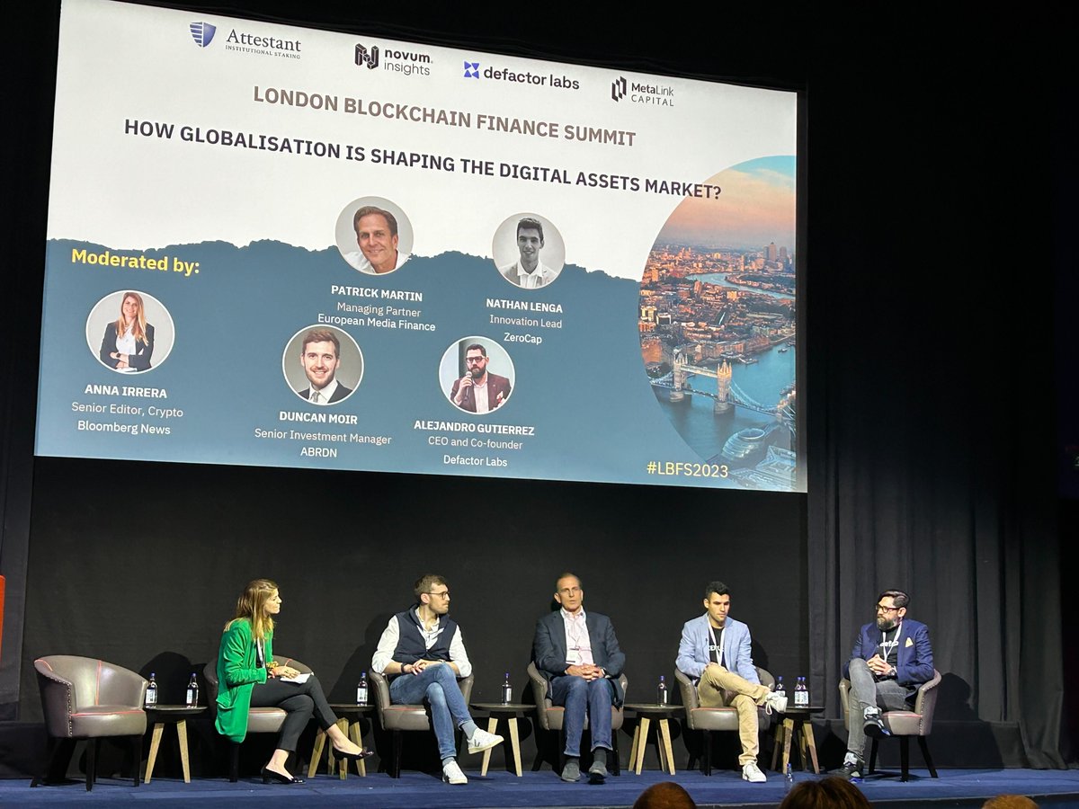 DefactorLabs's tweet photo. ๐ค CEO, @A_gutierro and co-founder of @defactor_ is on stage NOW at #LondonBlockchainFinanceSummit!
#LBFS2023 @NovumInsights https://t.co/SrAVoBzFNe