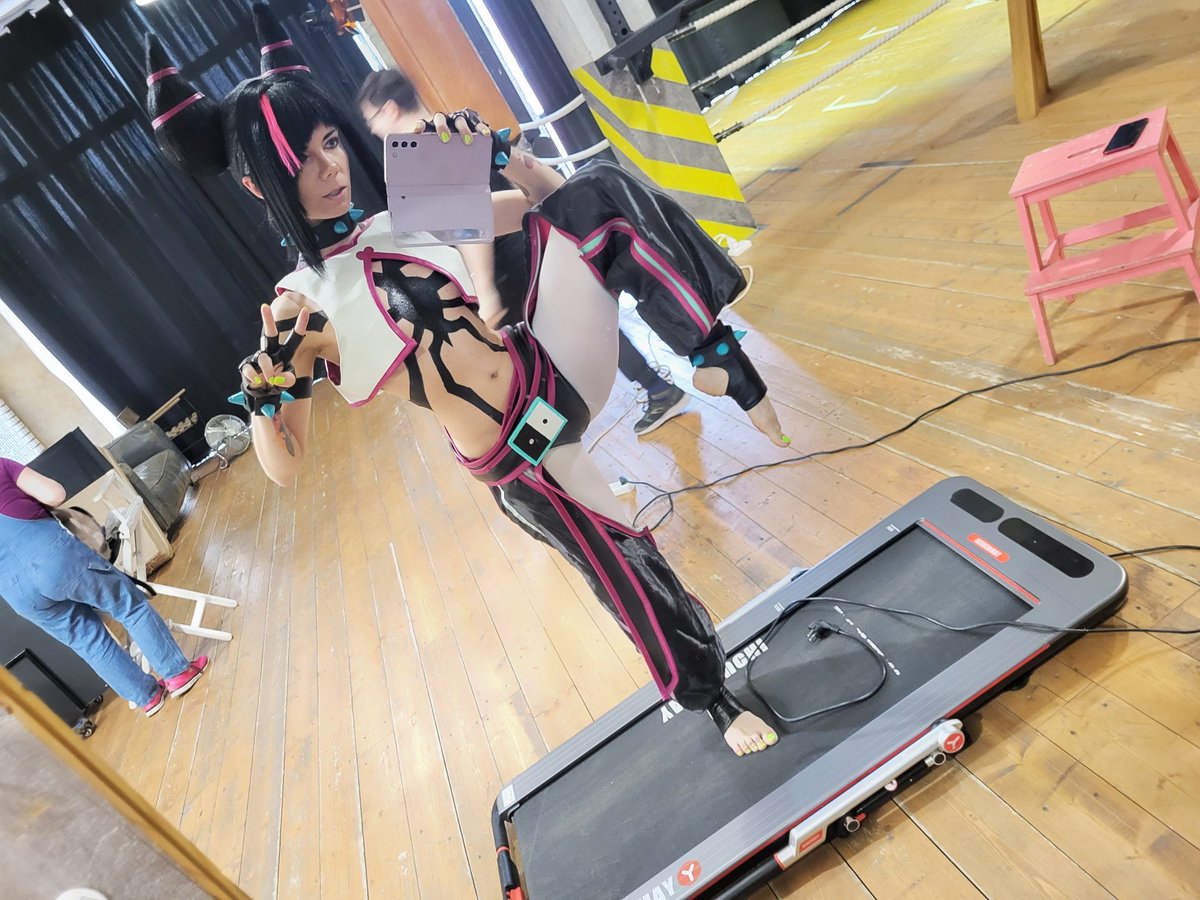 We did it! Coming soon!
New <a href="/StreetFighter/">Street Fighter</a> cosplay!

#cosplay
#StreetFighter6
#Juri
#JuriHan