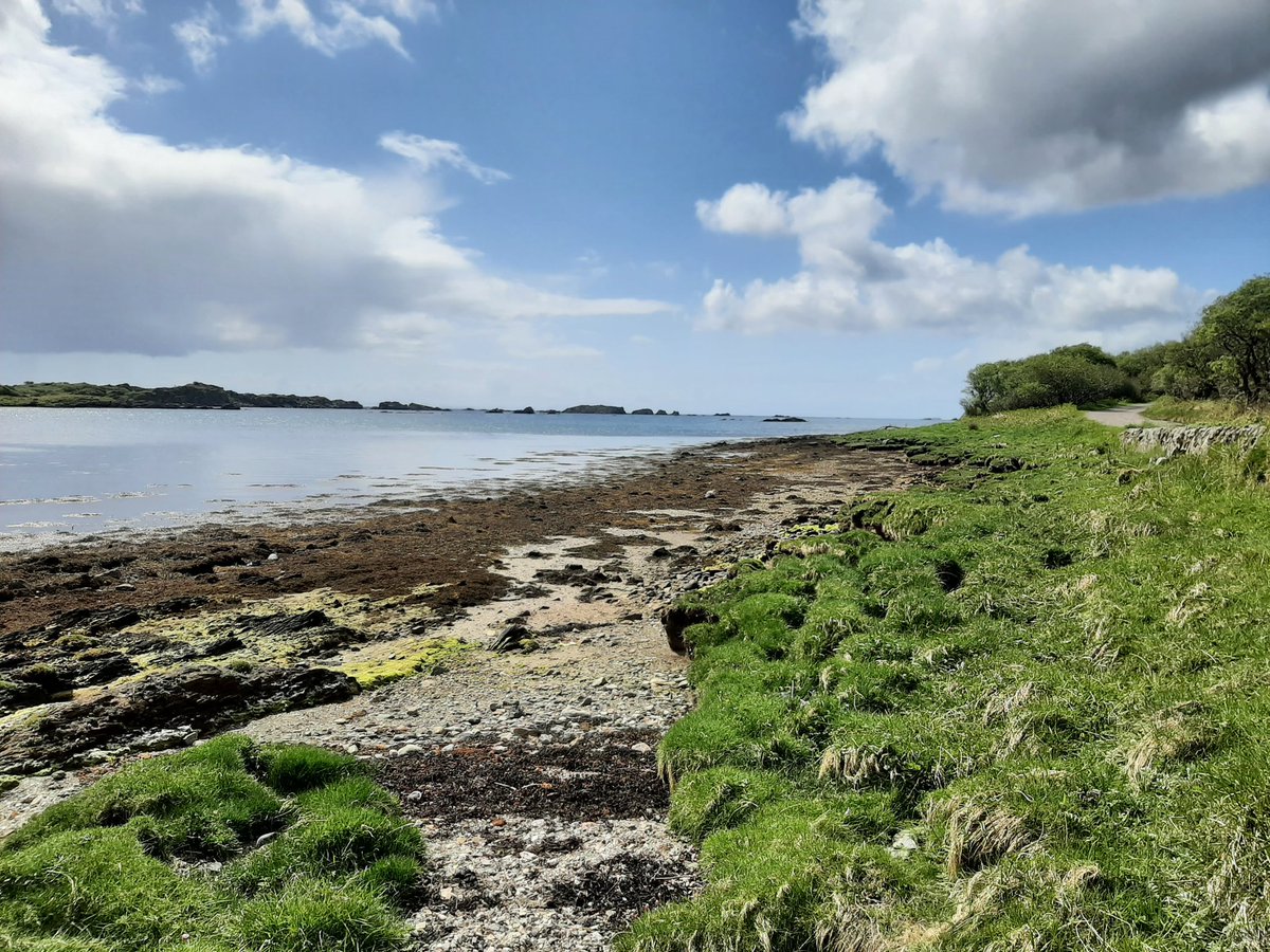 fmeeus1's tweet photo. Ik heb net de zee stijging gemeten op Islay eiland en met bewoners gesproken : geen stijging sinds mensenheugenis . Ook te zien aan ontbreken van erosie langsheen de kustweg. Laphroaig whisky makers sinds 1815 hebben ook geen zee stijging gemeten🤣 https://t.co/kQjai2Es3z